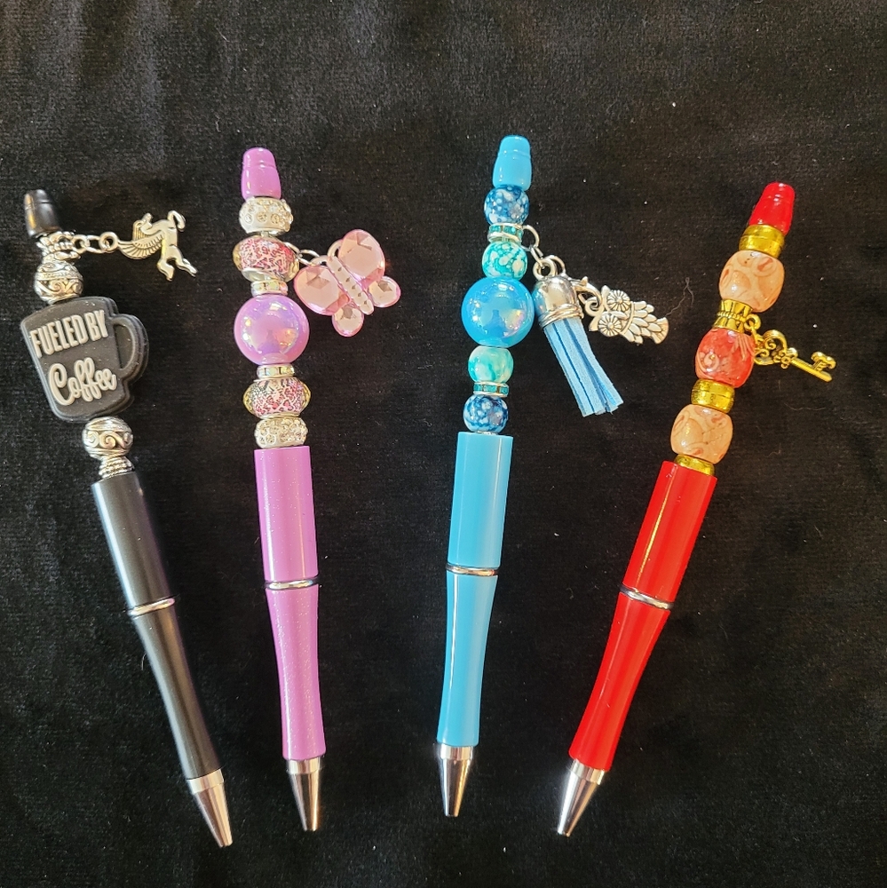 Humble Beginnings Beaded Pen Set Grandma Grandpa Mom Dad Anniversary Gift